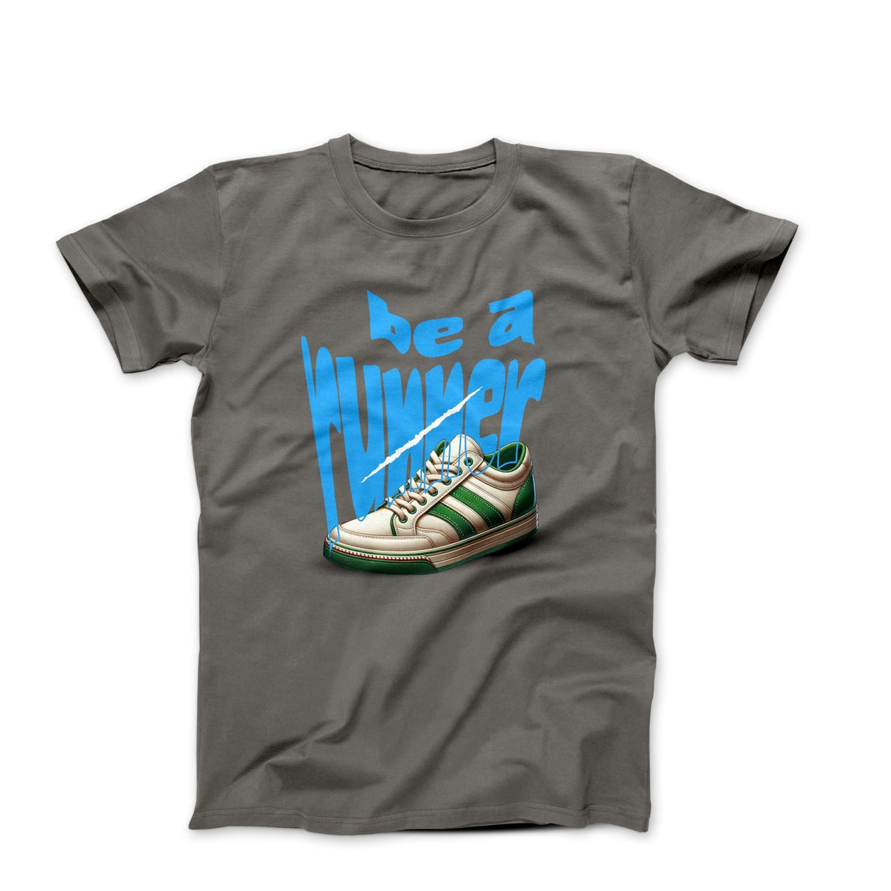 Be A Runner Illustration T-shirt - Relationships & Health - Harvey Ltd