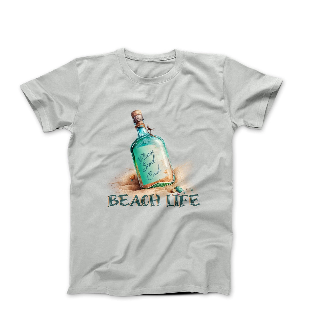 Beach Life Digital Illustration T-shirt - Humorous, Lifestyle & Others - Harvey Ltd