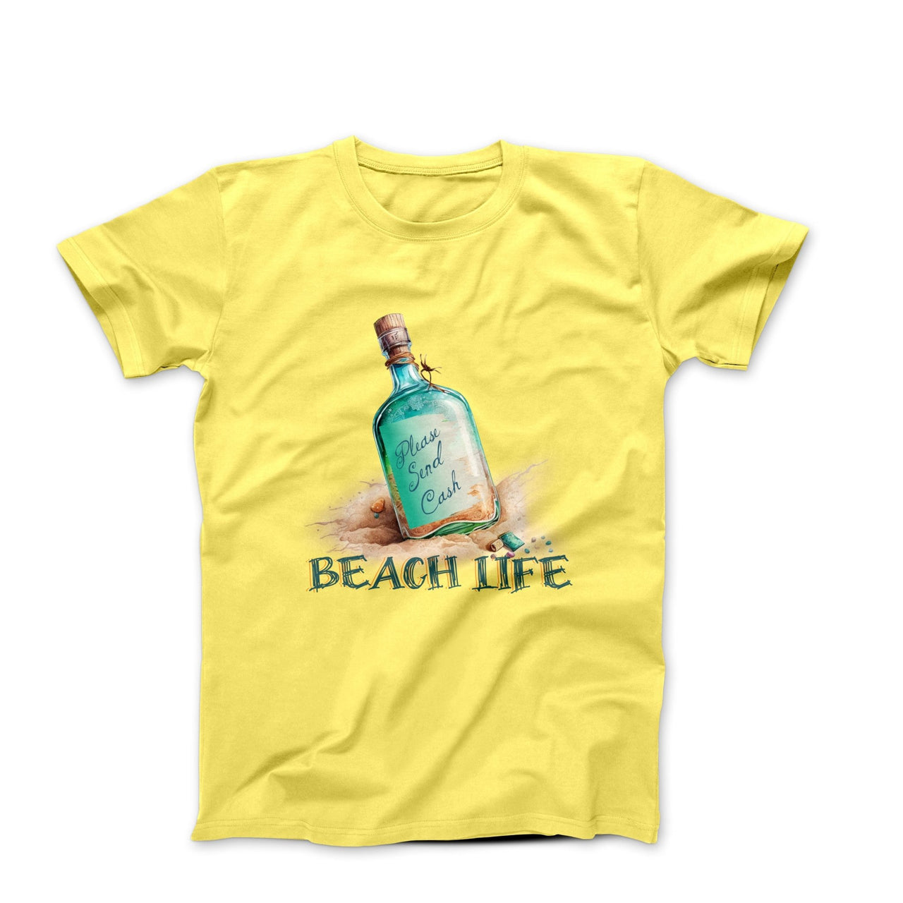 Beach Life Digital Illustration T-shirt - Humorous, Lifestyle & Others - Harvey Ltd