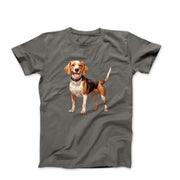 Beagle Sketch Illustration T-shirt - Pets & Animals - Harvey Ltd
