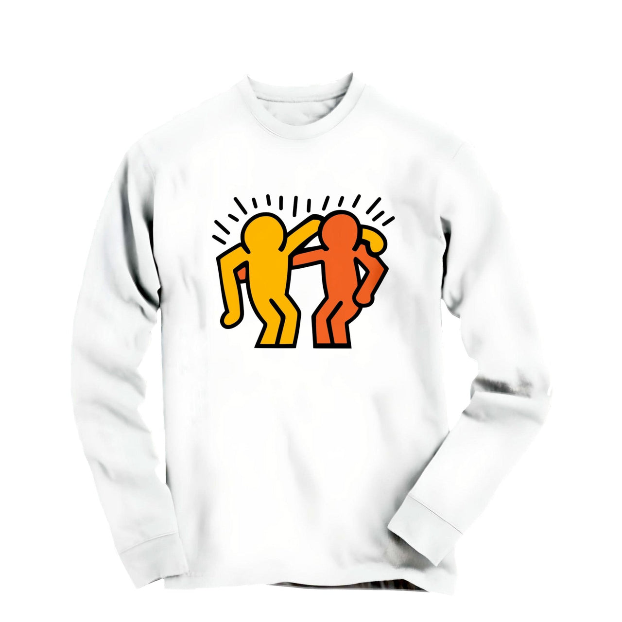 Best Buddies Street Art Long Sleeve Tee - Street, Pop & Media Art - Harvey Ltd