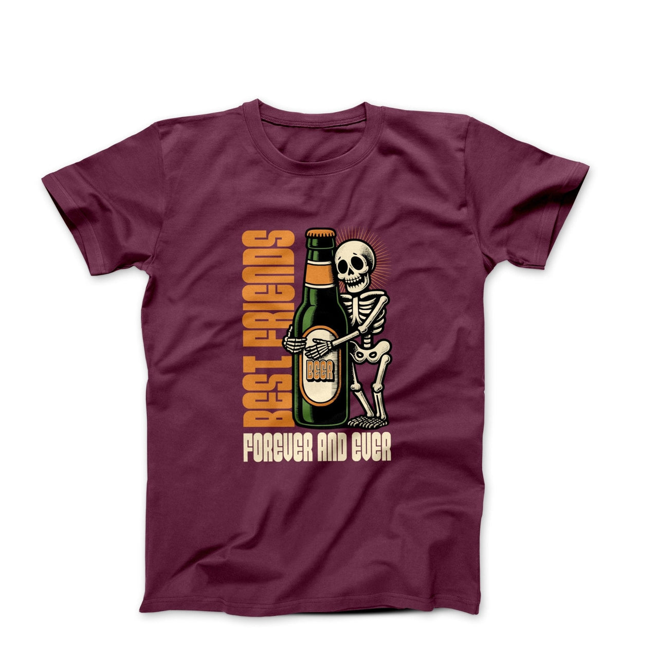 Best Friends Forever Illustration T-shirt - Relationships & Well - Being - Harvey Ltd