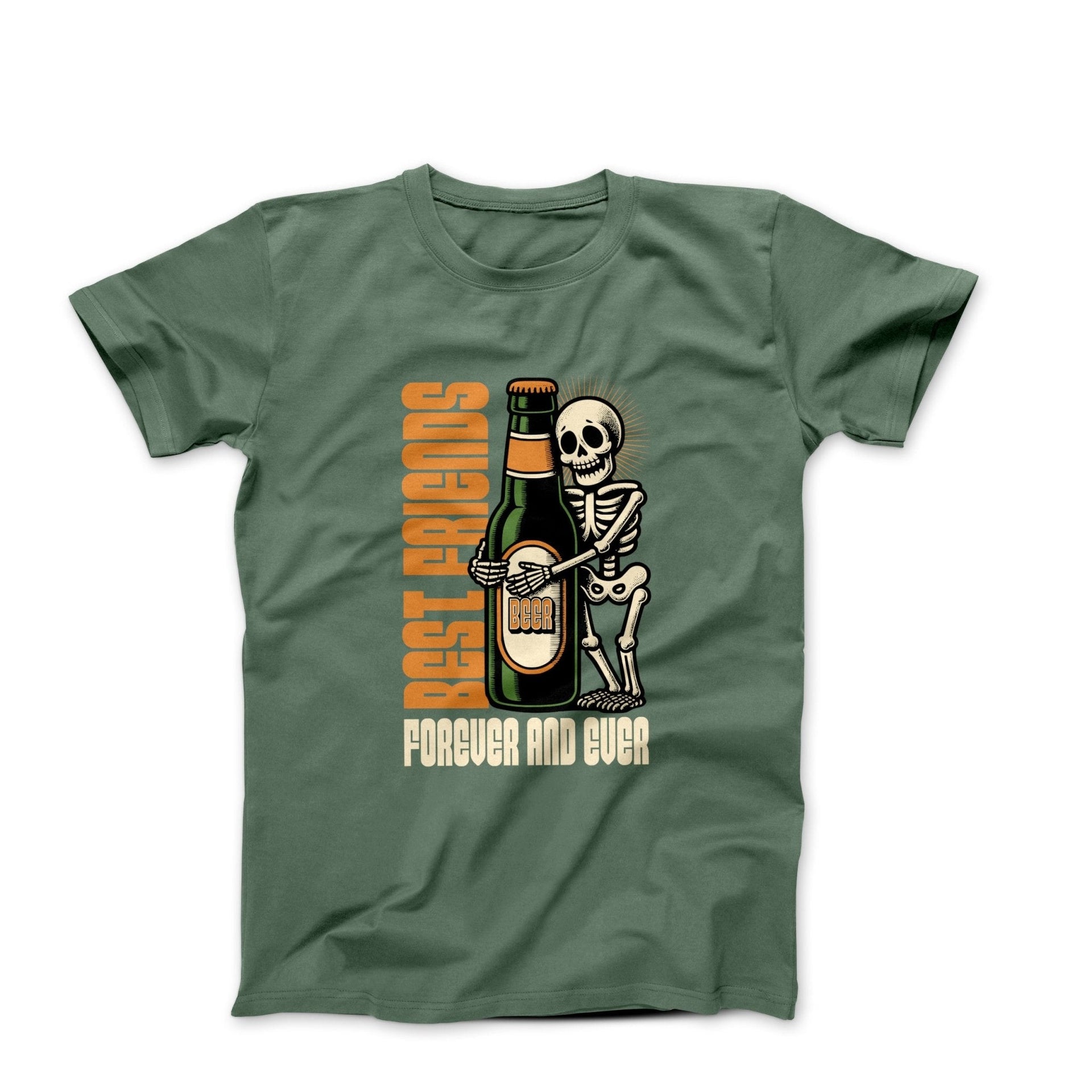 Best Friends Forever Illustration T-shirt - Relationships & Well - Being - Harvey Ltd