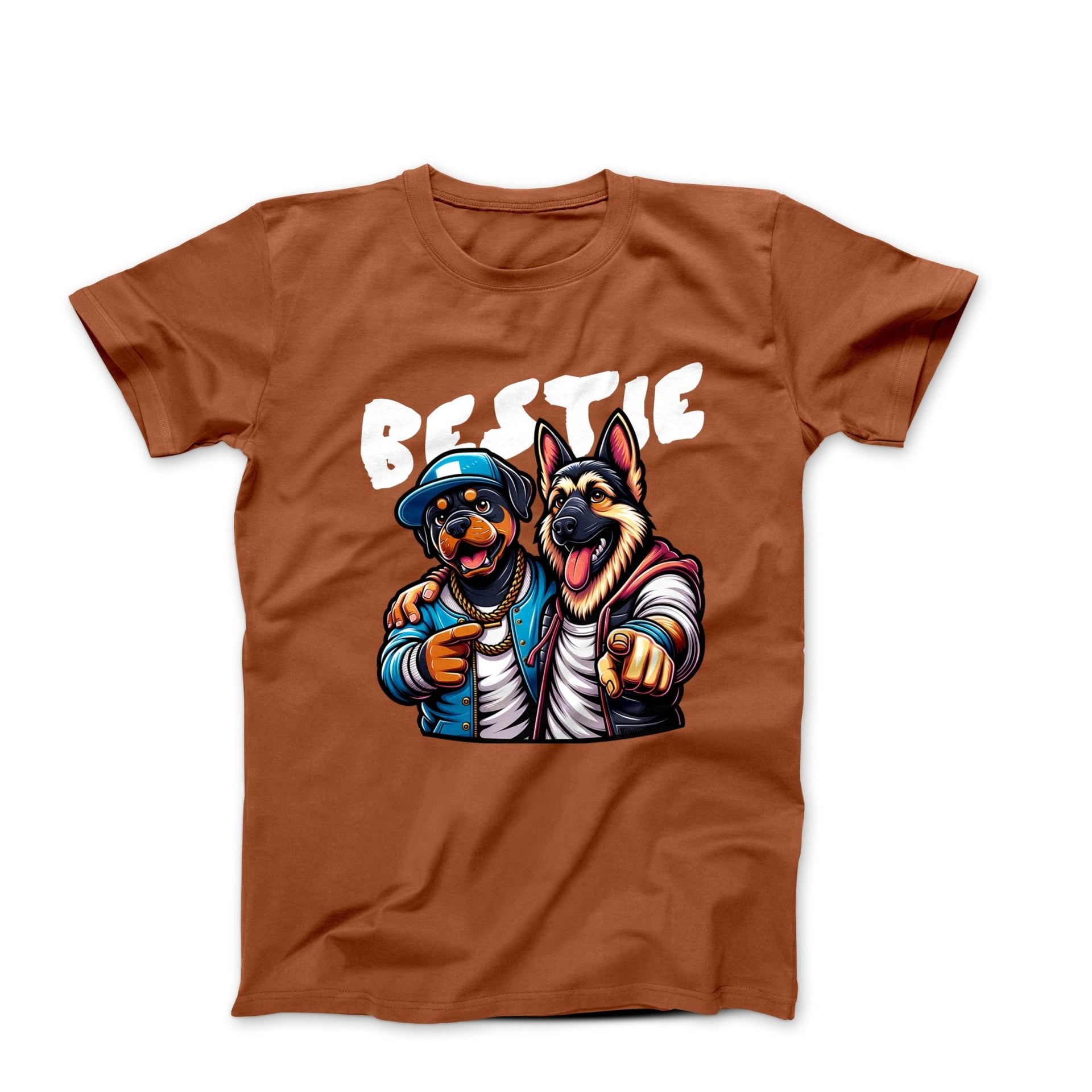 Bestie Dogs Illustration T-shirt - Pets - Harvey Ltd