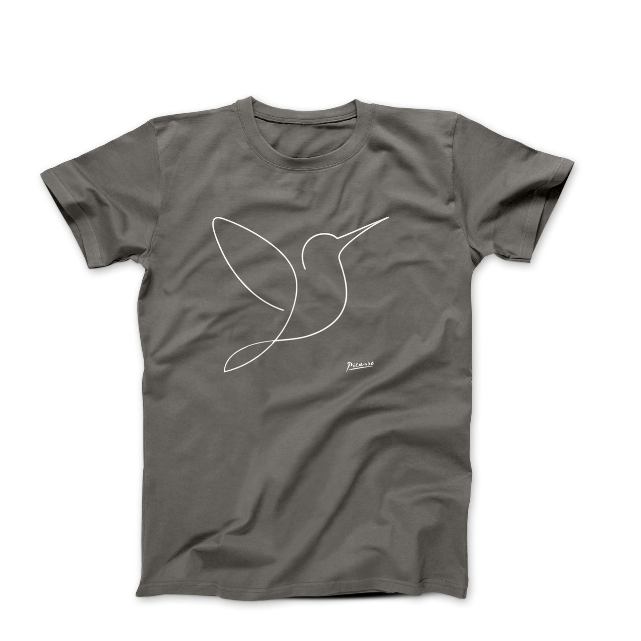 Pablo Picasso Bird Line Sketch T-shirt