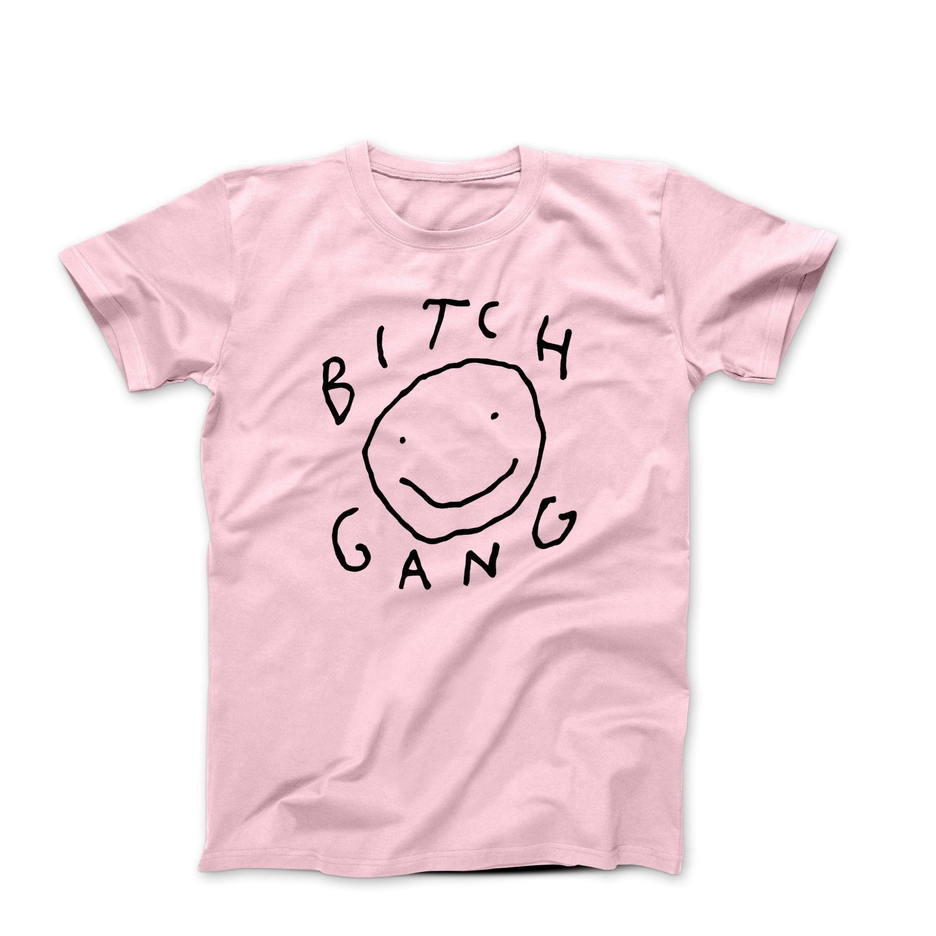 Bitch Gang Smiley T - Shirt - Clothing - Harvey Ltd