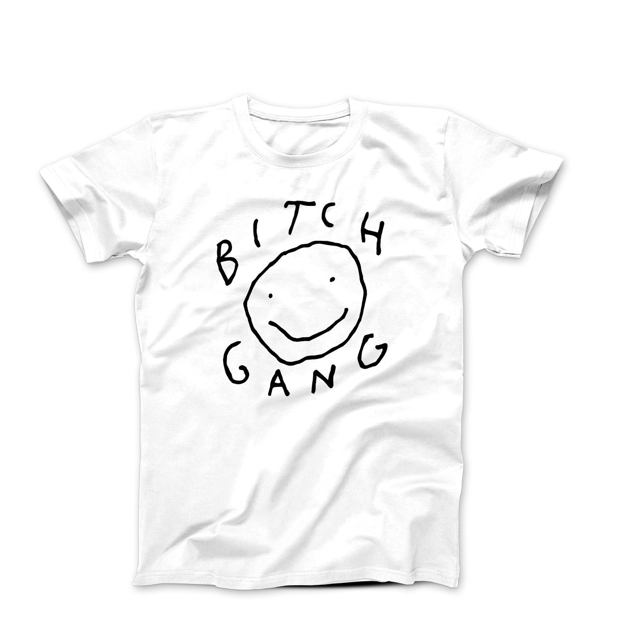 Bitch Gang Smiley Face T-Shirt