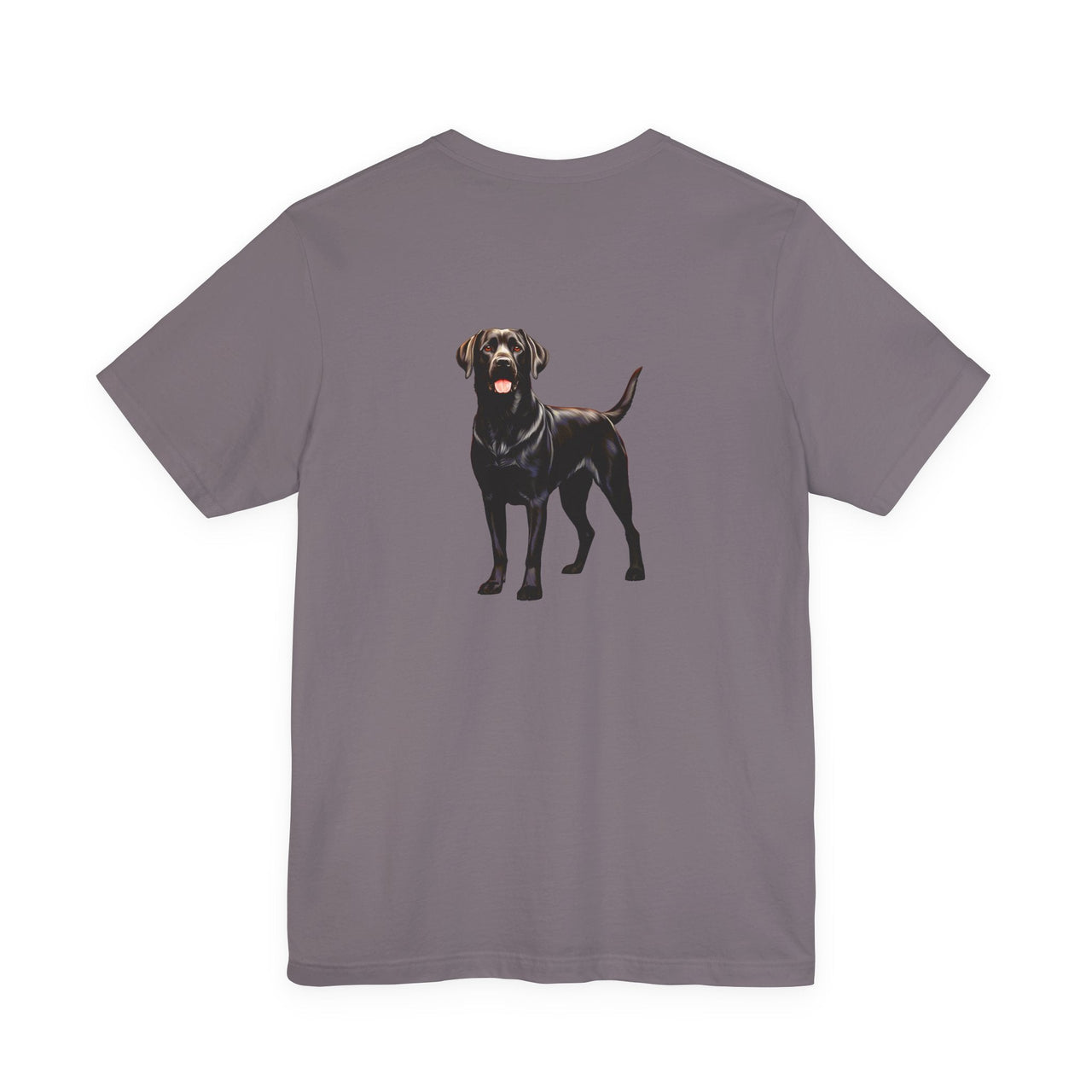 Black Labrador Retriever 2 - sided Print T-shirt - Pets & Animals - Harvey Ltd
