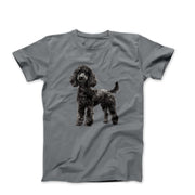 Black Poodle Illustration T-shirt - Pets & Animals - Harvey Ltd