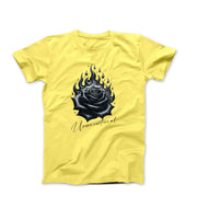 Black Rose Unconventional Illustration T-shirt - Movies, TV & Others - Harvey Ltd