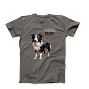 Border Collie Illustration T-shirt- Pets - Harvey Ltd
