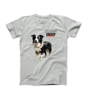 Border Collie Illustration T-shirt- Pets - Harvey Ltd