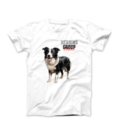 Border Collie Illustration T-shirt- Pets - Harvey Ltd