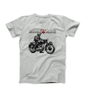 Born To Ride Motorcycle Illustration T-shirt - Cars, Trucks & Cycles - Harvey Ltd