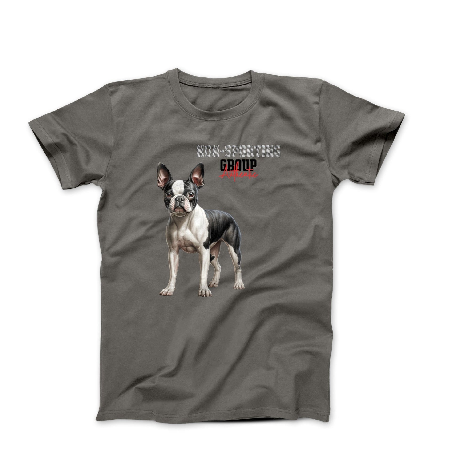 Boston Terrier Illustration T-shirt - Pets - Harvey Ltd