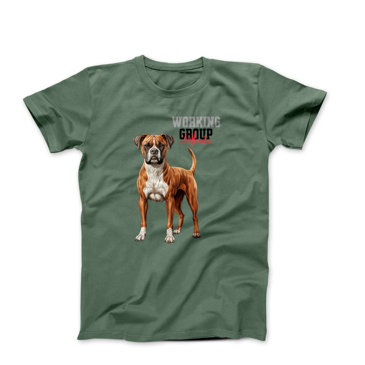 Boxer Illustration T-shirt - Pets - Harvey Ltd