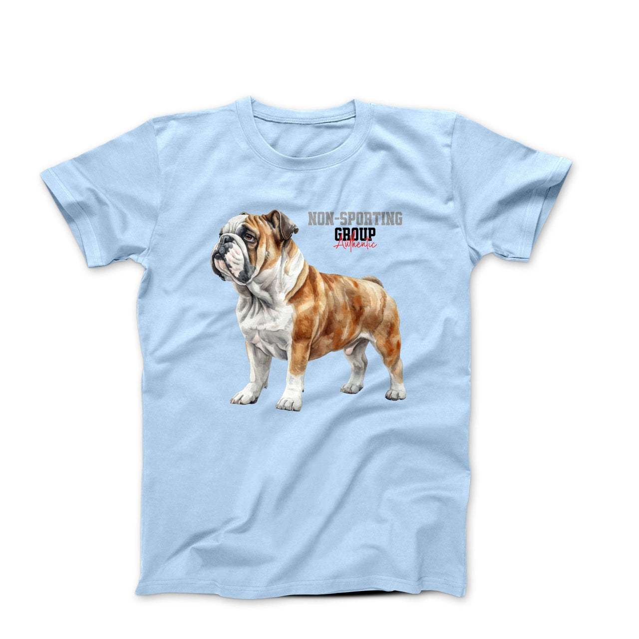 Bulldog Sketch Illustration T-shirt - Pets - Harvey Ltd