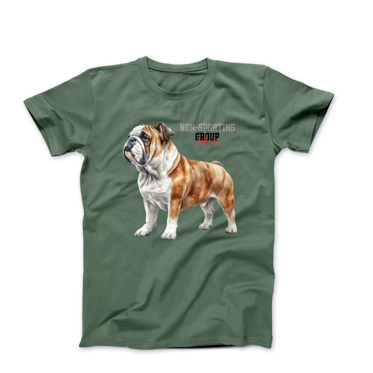 Bulldog Sketch Illustration T-shirt - Pets - Harvey Ltd