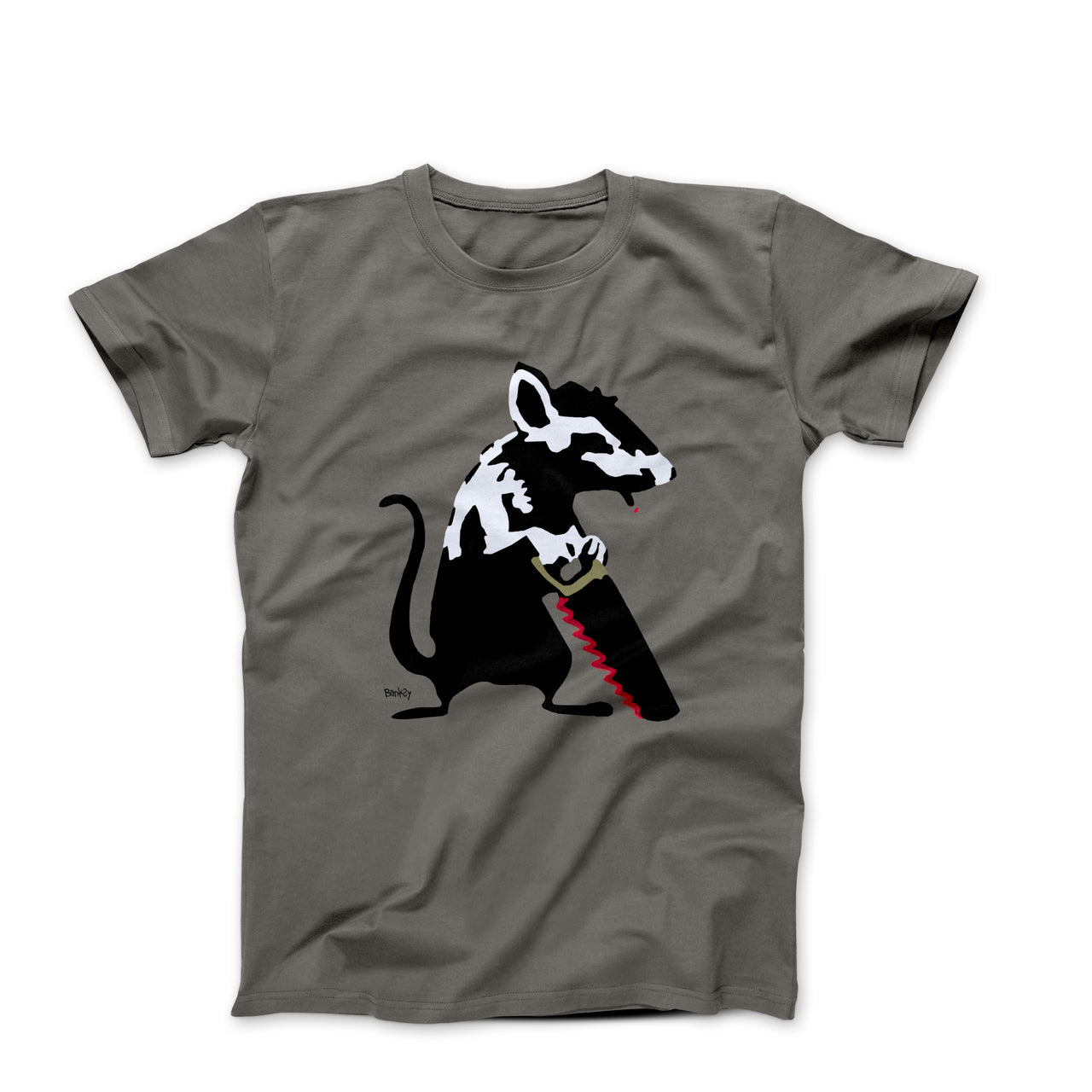 Banksy Carpenter Rat Street Art T-shirt