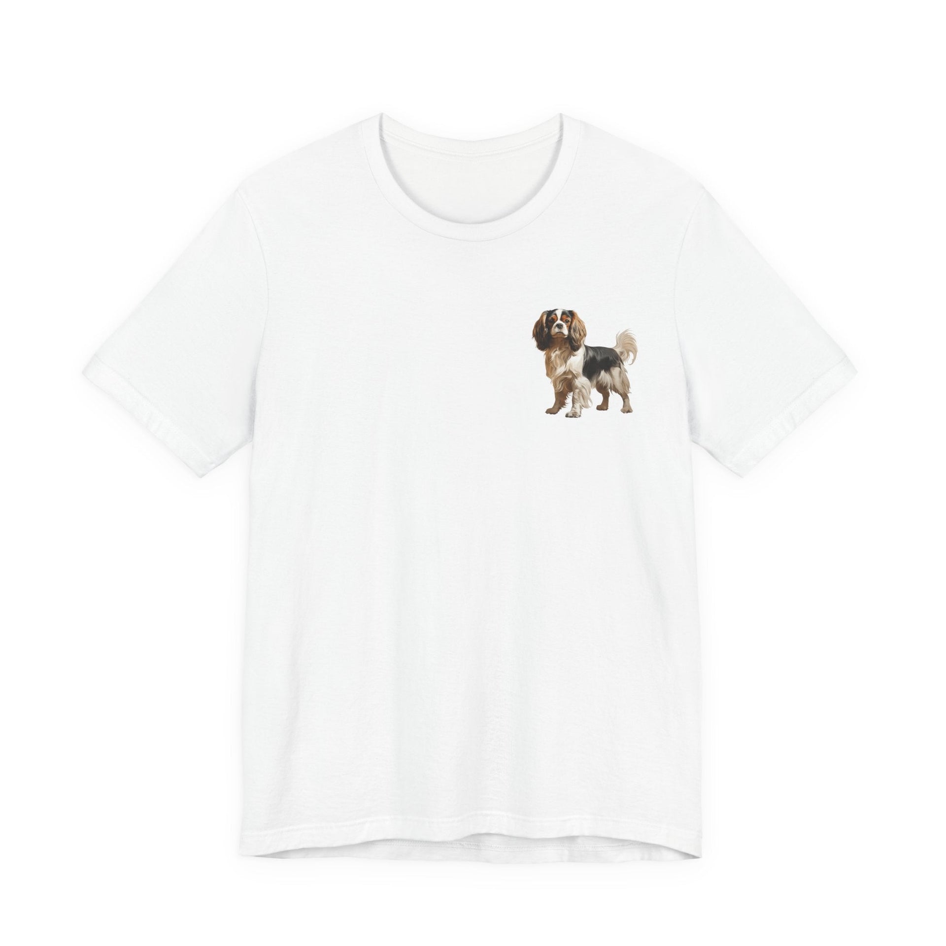 Cavalier King Charles Spaniel Front & Back Printed T-shirt - Pets & Animals - Harvey Ltd