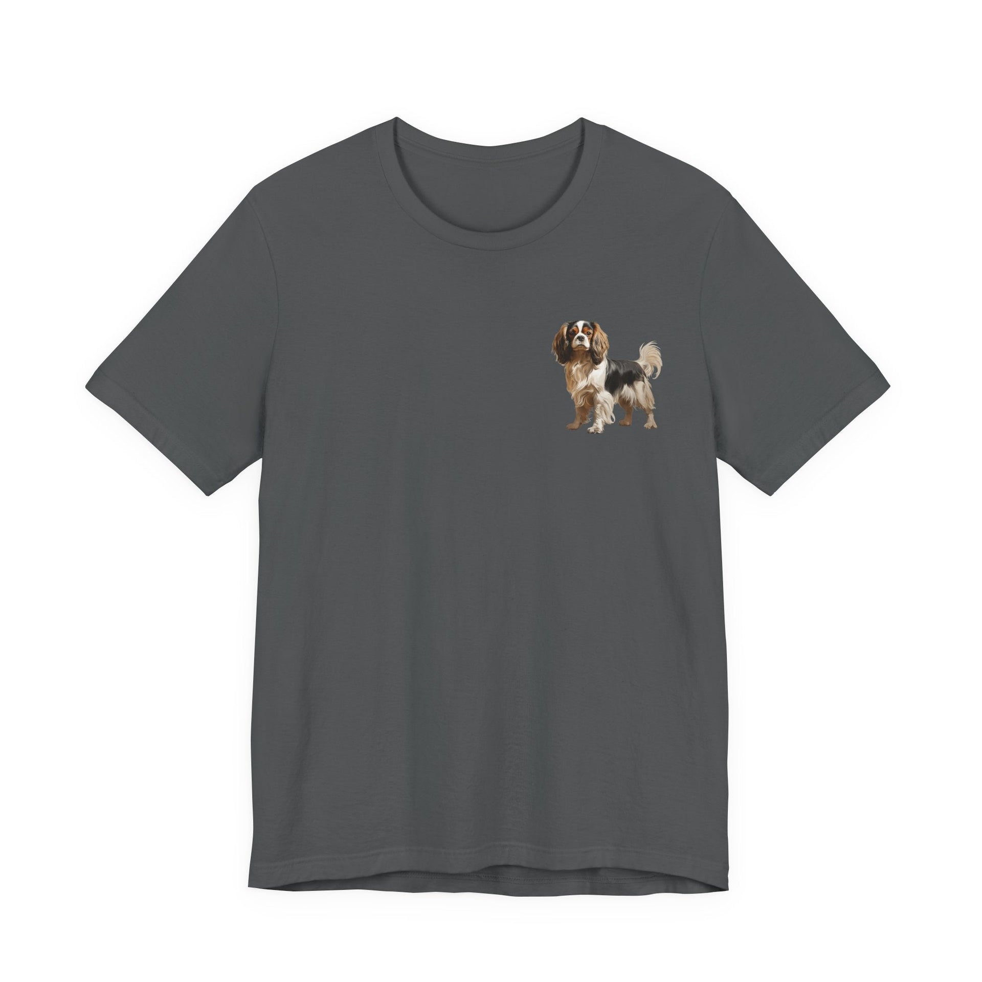 Cavalier King Charles Spaniel Front & Back Printed T-shirt - Pets & Animals - Harvey Ltd