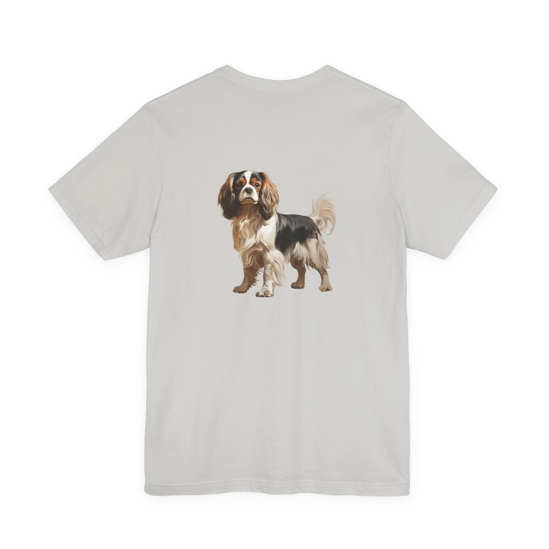 Cavalier King Charles Spaniel Front & Back Printed T-shirt - Pets & Animals - Harvey Ltd