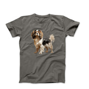 Cavalier King Charles Spaniel Illustration T-shirt - Pets & Animals - Harvey Ltd