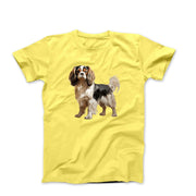 Cavalier King Charles Spaniel Illustration T-shirt - Pets & Animals - Harvey Ltd