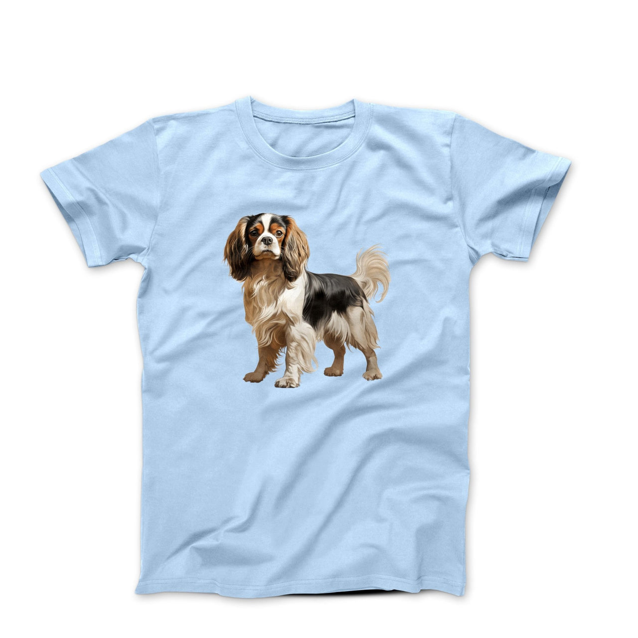 Cavalier King Charles Spaniel Illustration T-shirt - Pets & Animals - Harvey Ltd
