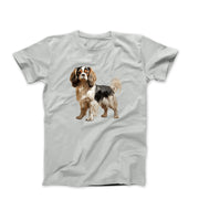 Cavalier King Charles Spaniel Illustration T-shirt - Pets & Animals - Harvey Ltd