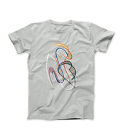 César Domela Composition (1975) T - shirt - Clothing - Harvey Ltd