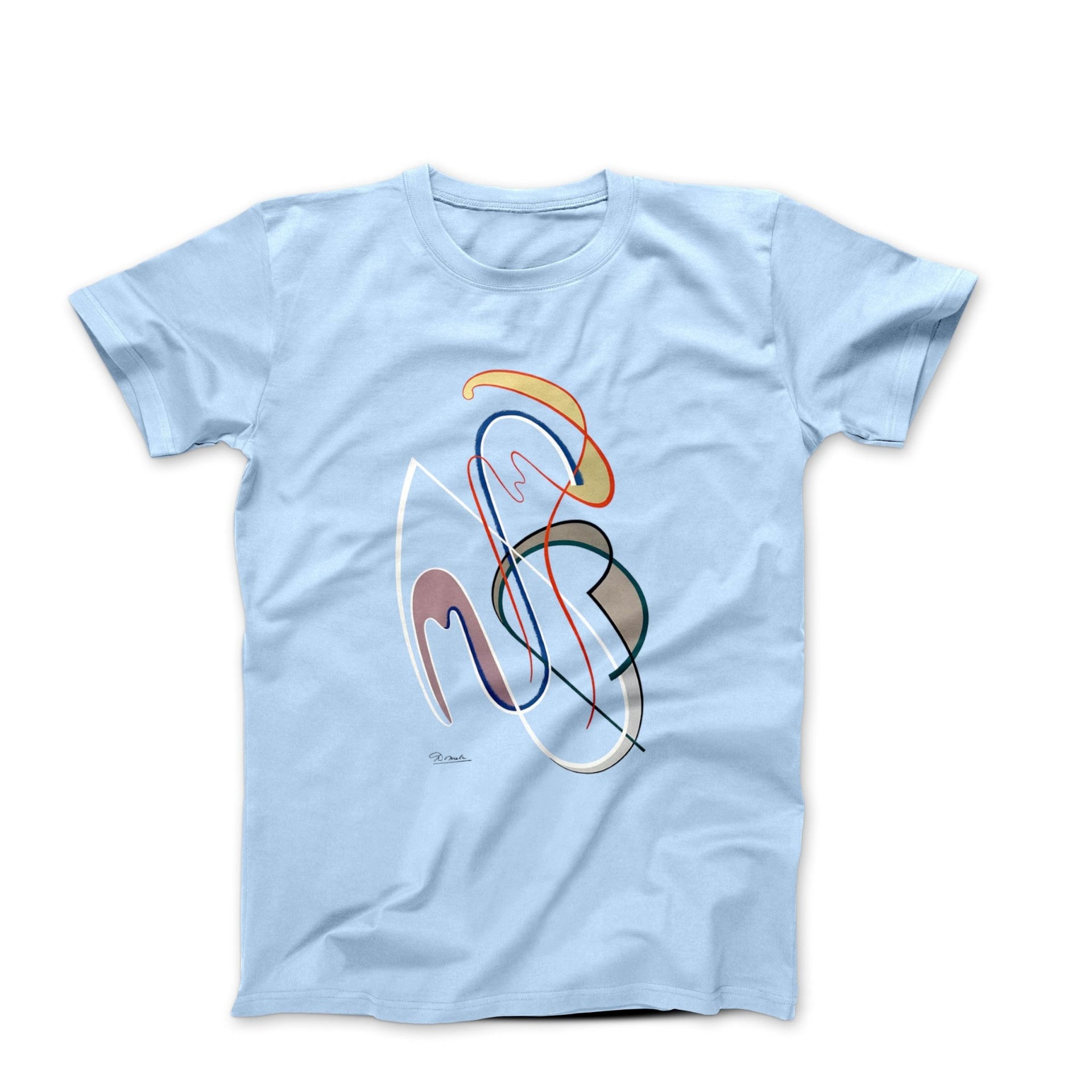 César Domela Composition (1975) T - shirt - Clothing - Harvey Ltd