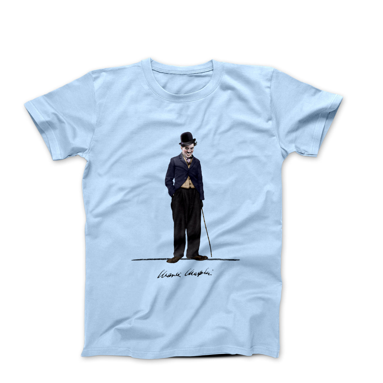 Charlie Chaplin Illustration T-shirt