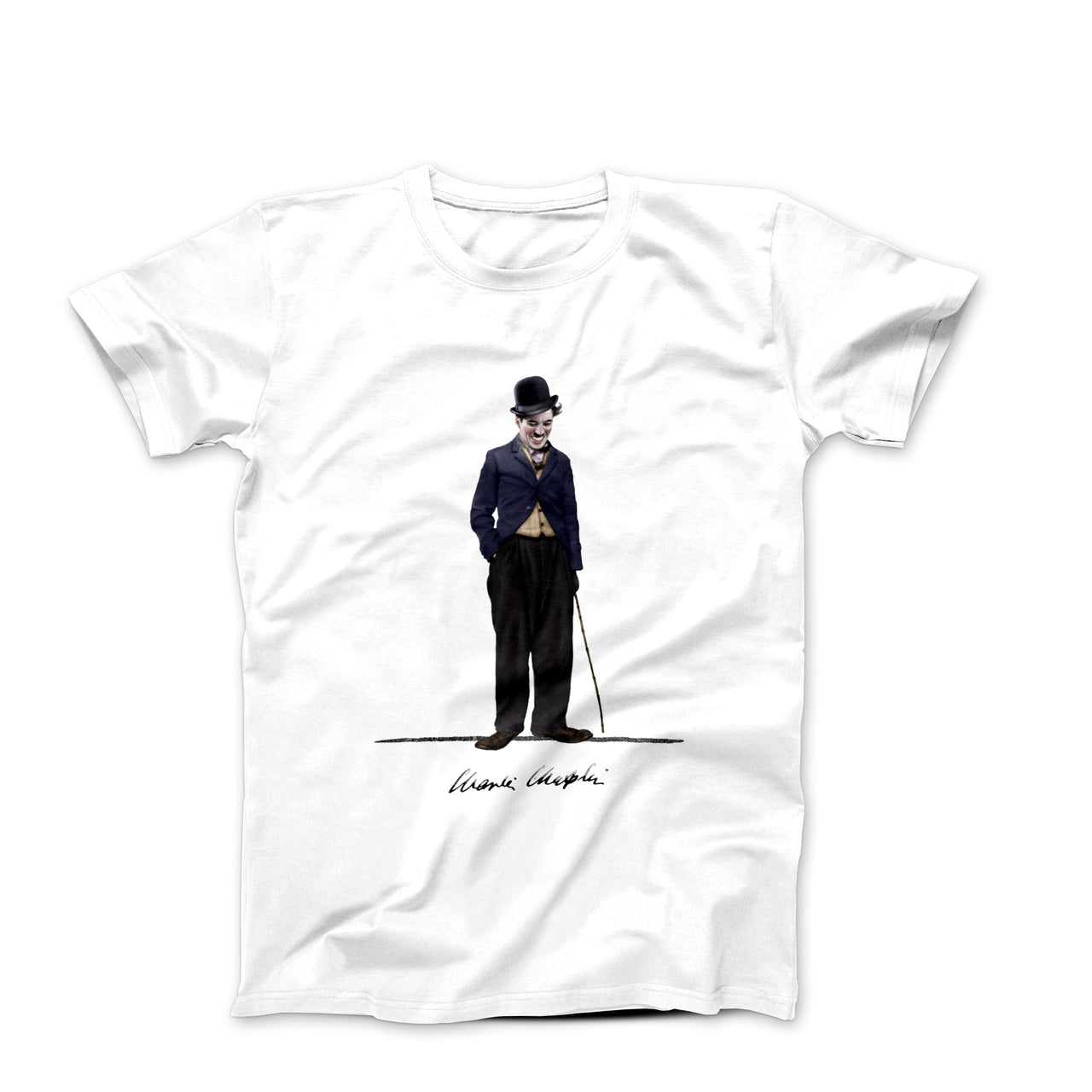 Charlie Chaplin Illustration T-shirt