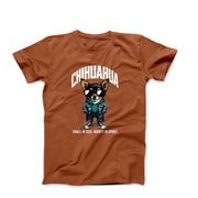 Chihuahua Character Digital Illustration T-shirt - Pets & Animals - Harvey Ltd
