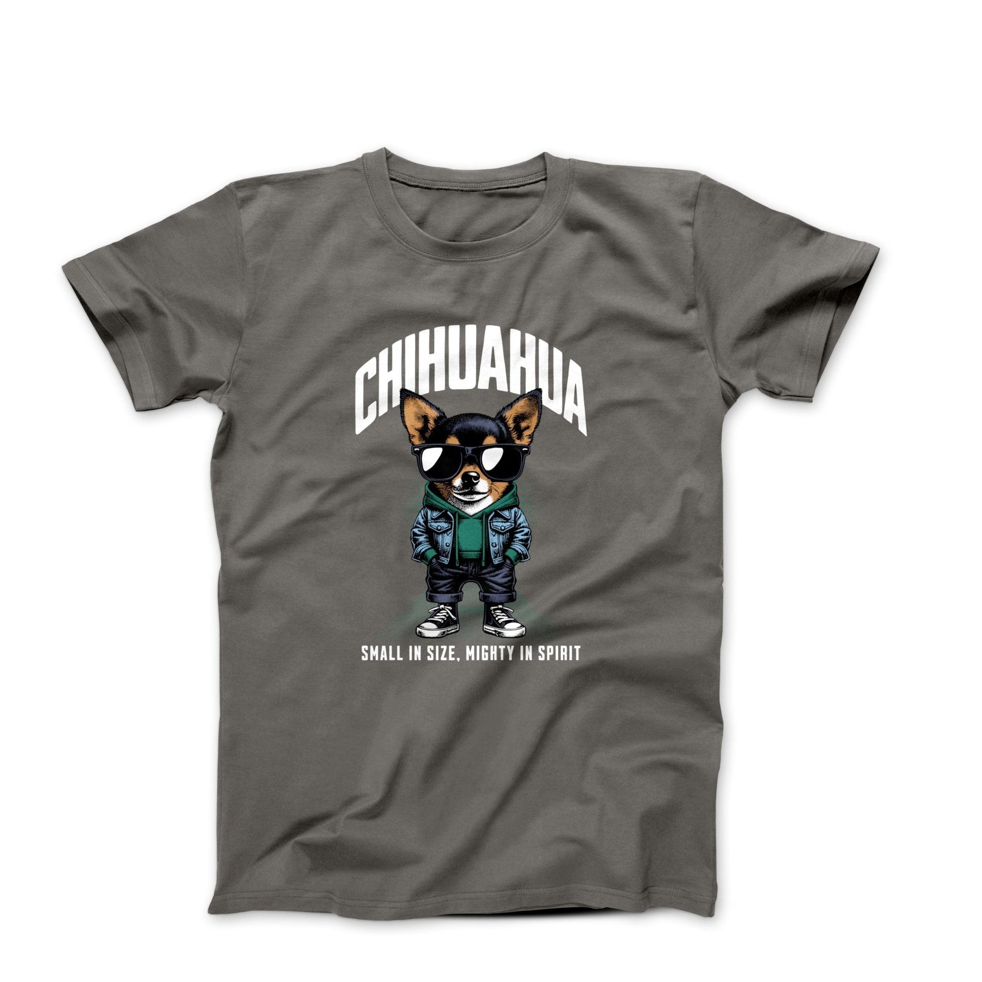 Chihuahua Character Digital Illustration T-shirt - Pets & Animals - Harvey Ltd