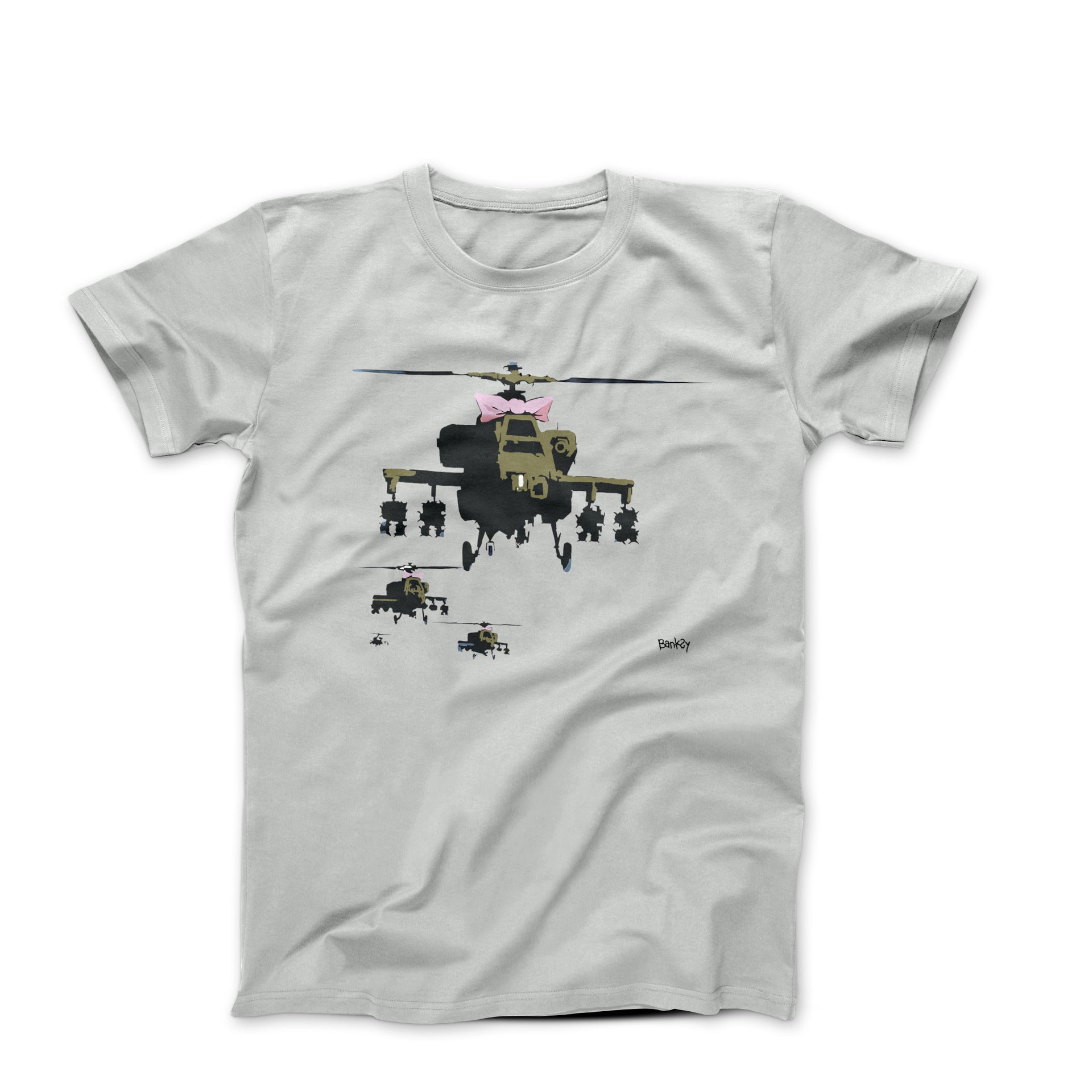 Banksy Happy Choppers Street Art T-shirt - Street, Pop & Media Art - Harvey Ltd