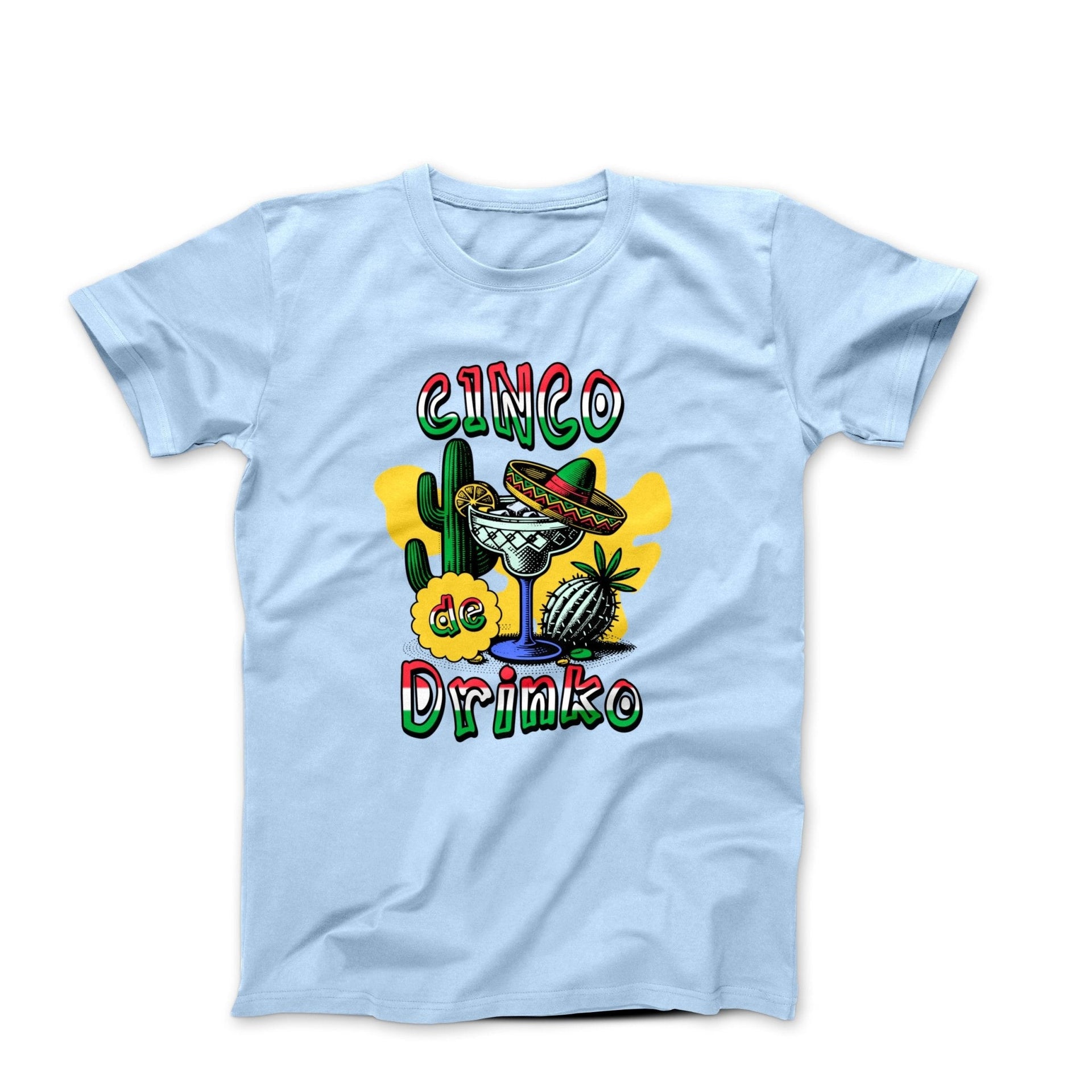 Cinco de Drinko Illustration T-shirt - Humorous, Lifestyle & Others - Harvey Ltd