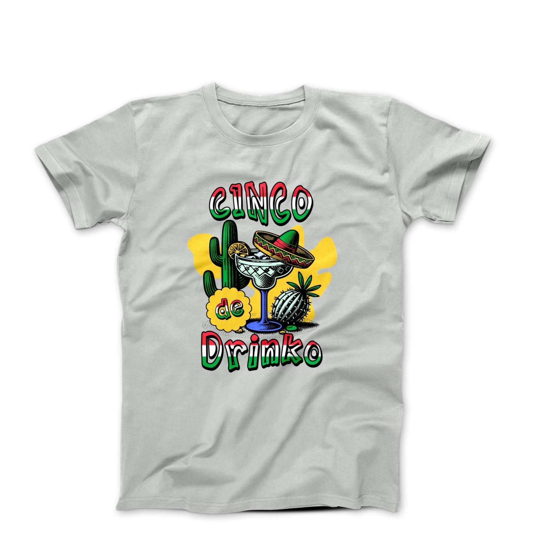 Cinco de Drinko Illustration T-shirt - Humorous, Lifestyle & Others - Harvey Ltd