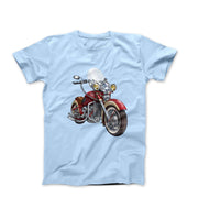 Classic Custom Motorcycle Artwork T - shirt - Clothing - Harvey Ltd