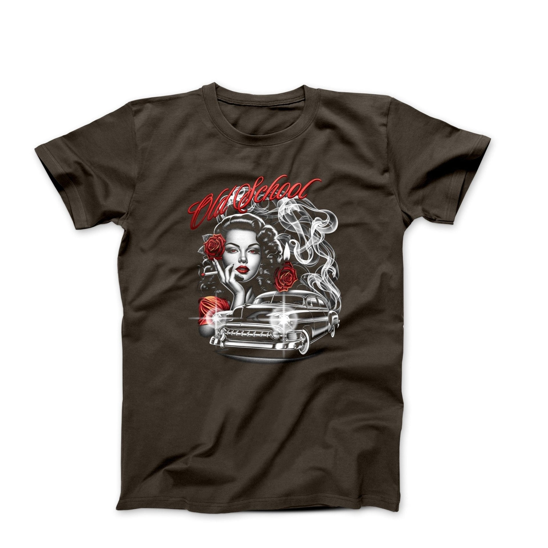 Classic Old School Illustration T-shirt - Humorous, Lifestyle & Others - Harvey Ltd