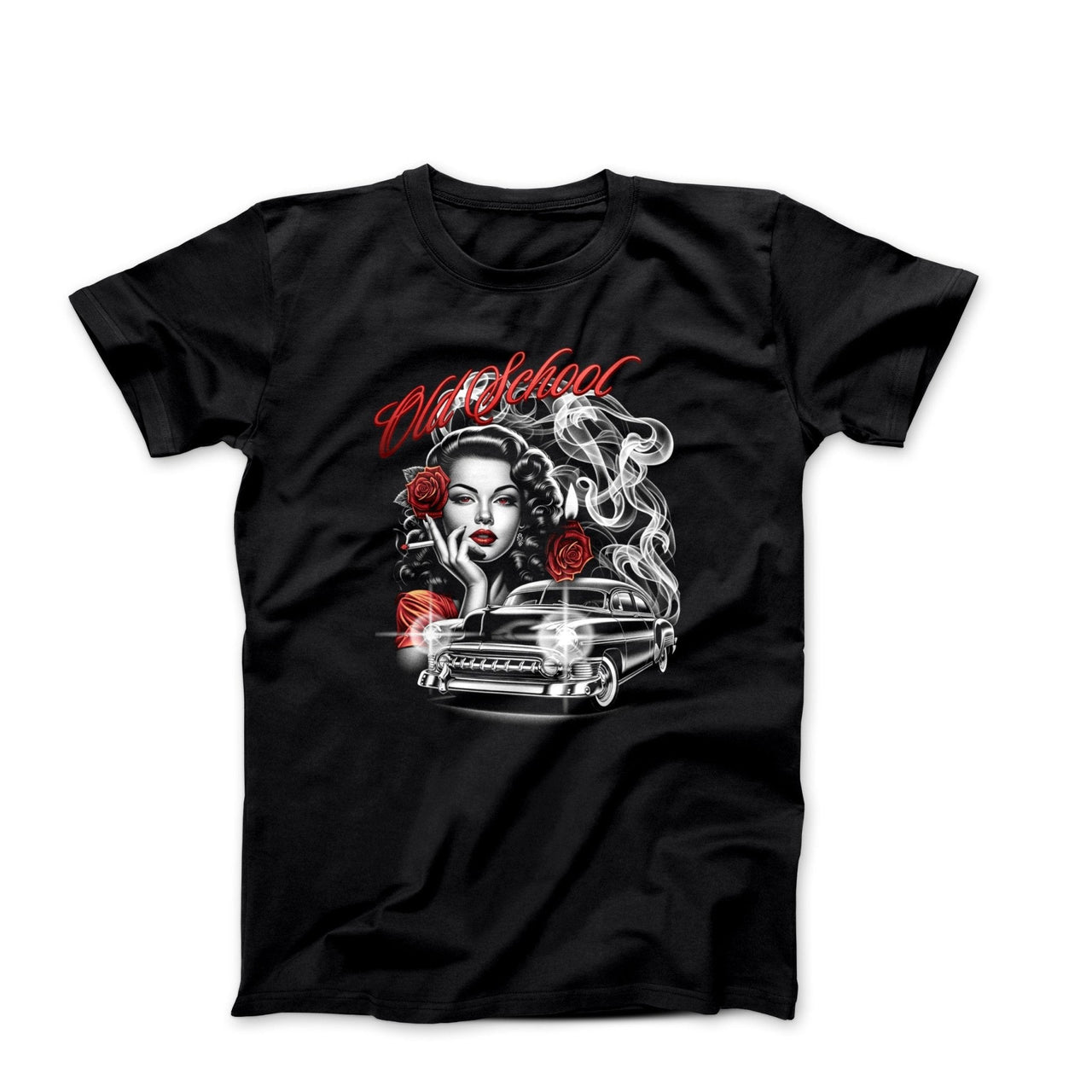 Classic Old School Illustration T-shirt - Humorous, Lifestyle & Others - Harvey Ltd