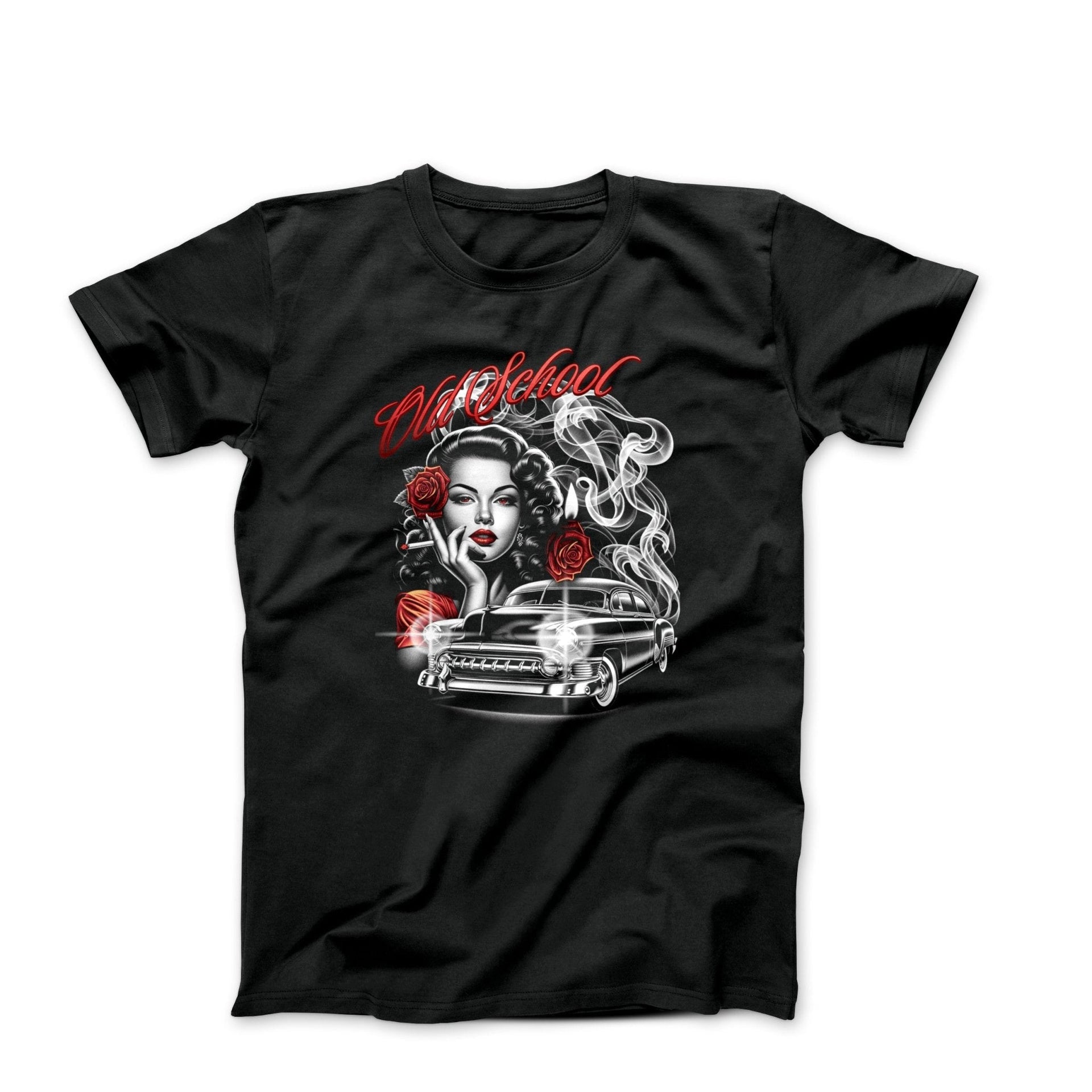 Classic Old School Illustration T-shirt - Humorous, Lifestyle & Others - Harvey Ltd