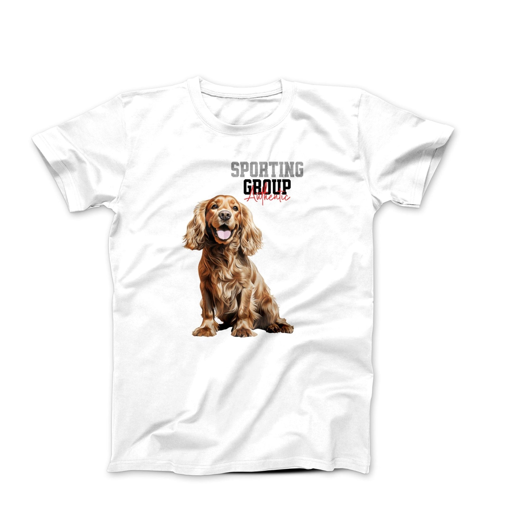 Cocker Spaniel Illustration T-shirt - Pets - Harvey Ltd