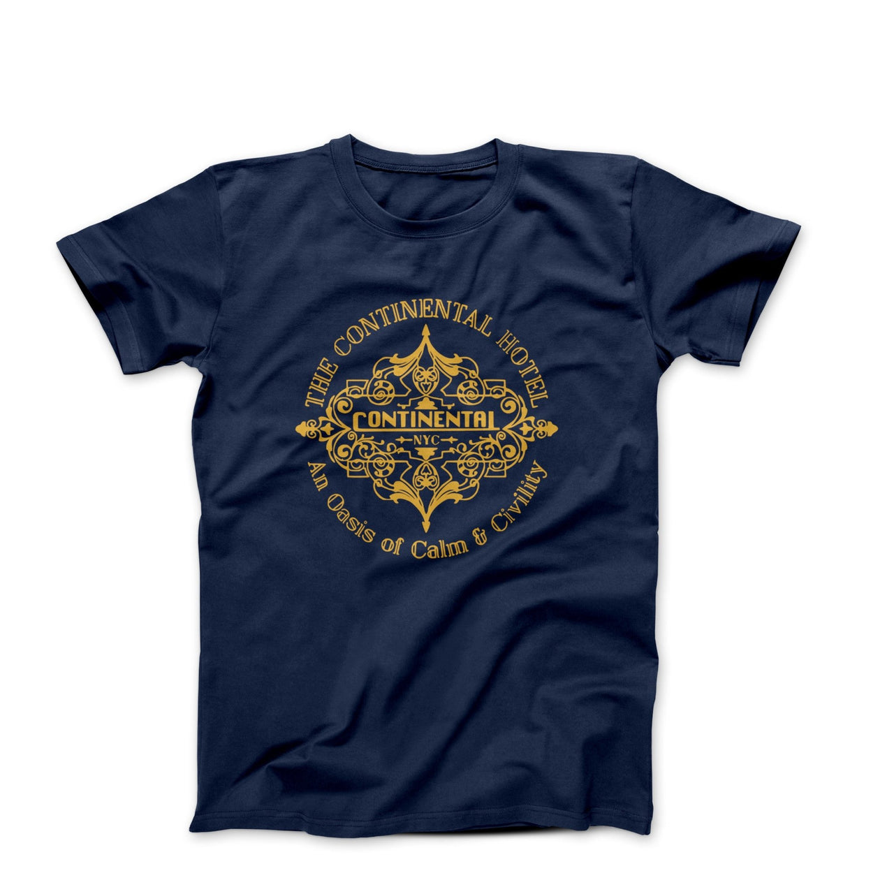 Continental Hotel Movie Art T-shirt - Comics, Movies & Music - Harvey Ltd