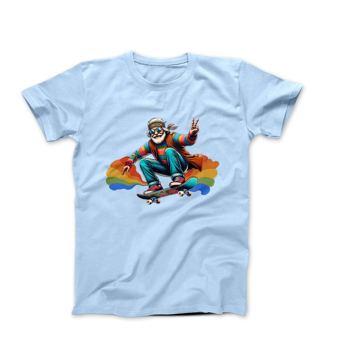 Cool Old Guy Illustration T-shirt - Humorous, Lifestyle & Others - Harvey Ltd