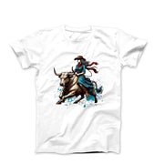 Cowgirl Pride Illustration T-shirt - Americana & Patriotic - Harvey Ltd