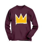 Crown Graffiti Long Sleeve Tee - Street, Pop & Media Art - Harvey Ltd