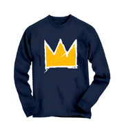 Crown Graffiti Long Sleeve Tee - Street, Pop & Media Art - Harvey Ltd