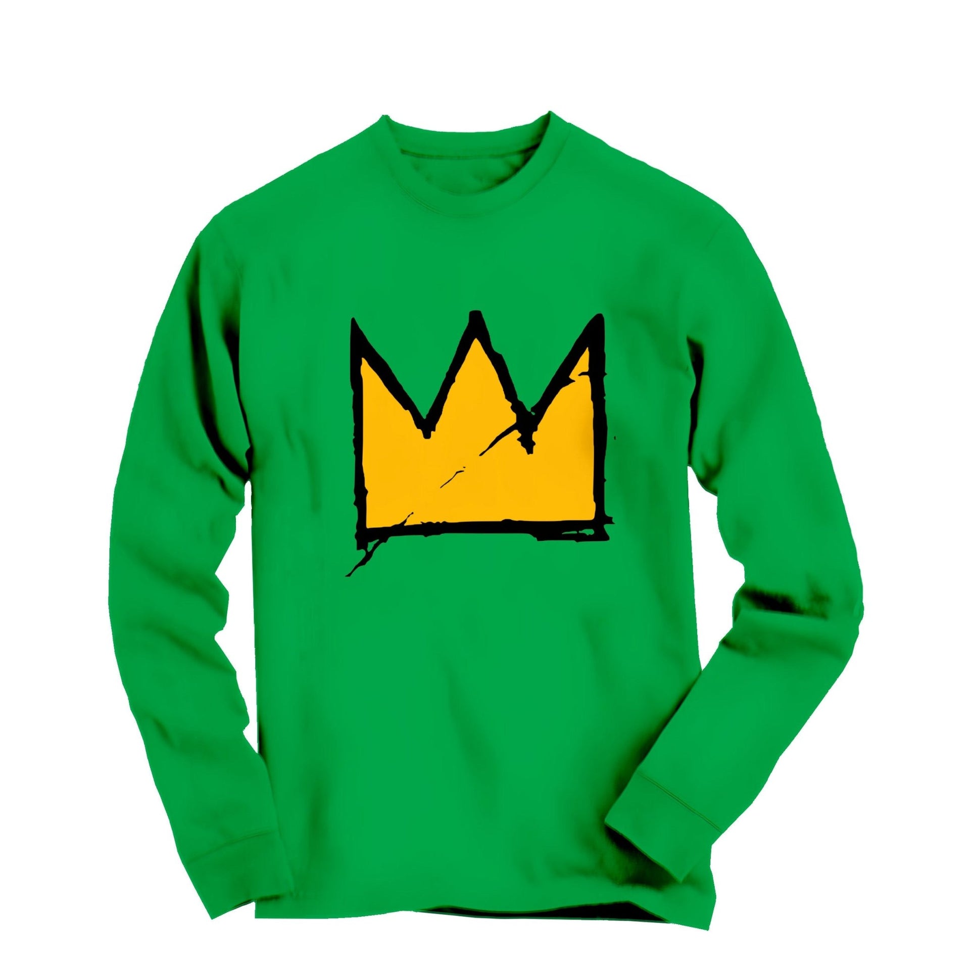 Crown Graffiti Long Sleeve Tee - Street, Pop & Media Art - Harvey Ltd
